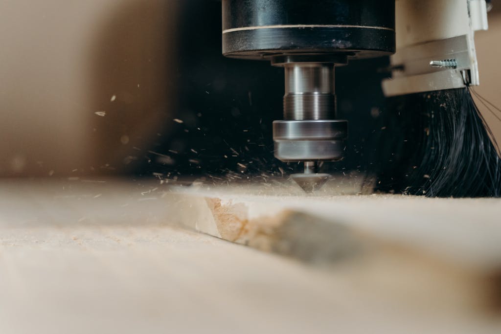 Machinery in a Carpentry